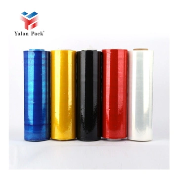 Colored PVC Shrink Wrap Rolls - Red, Green, and Yellow