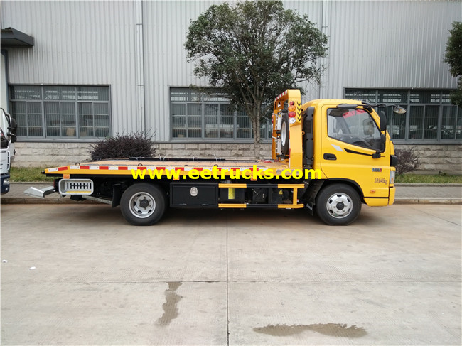 Foton Flatbed Car Towing Trucks