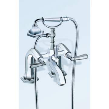 Chrome Dual Handle Vintage Tub Filler ○