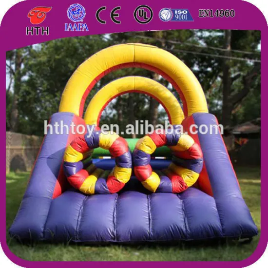 Small indoor inflatable obstacle course games