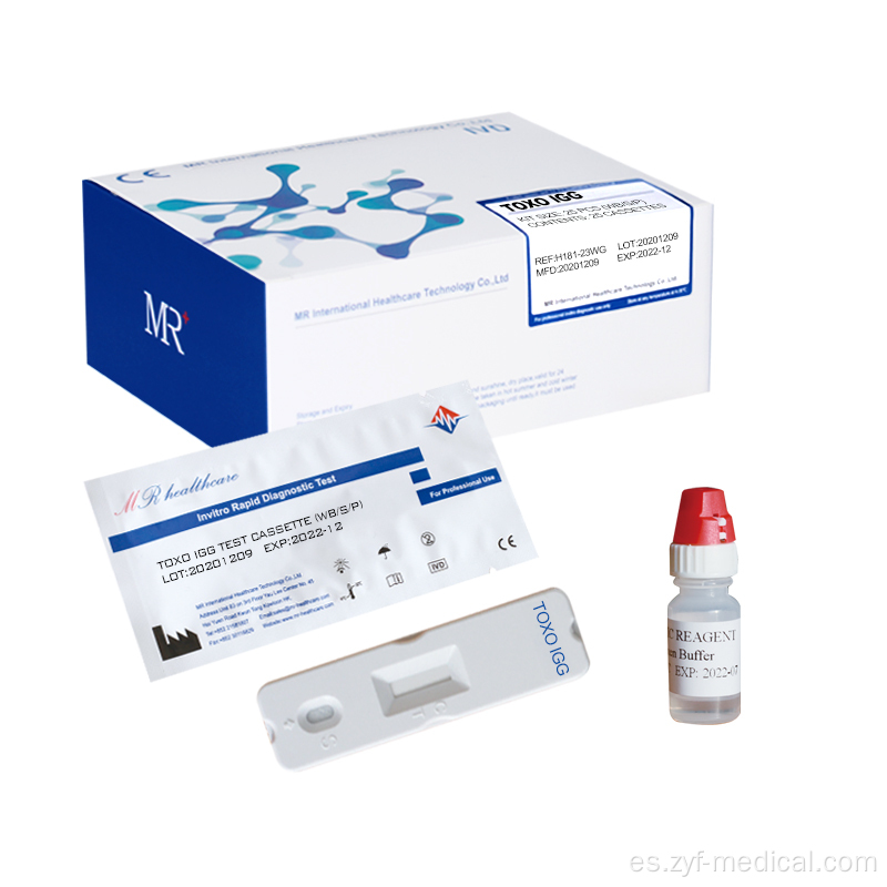 Kits de prueba rápida de anticuerpos Toxo IgG IgG