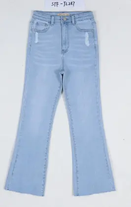 Women Split Bootcut Jeans
