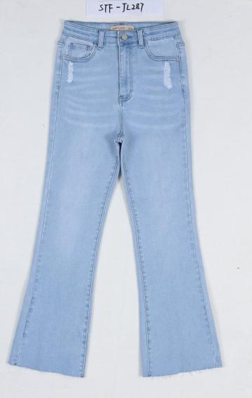 Women Split Bootcut Jeans