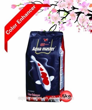 Fish Tank Koi Carp Fish Food(Feed), Color Enhancer, Spirulina & Astaxanthin (S/L)