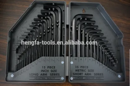 Steel Wera hex key set