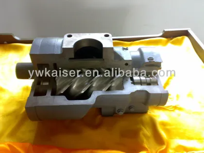Motor driven portable screw air compressors
