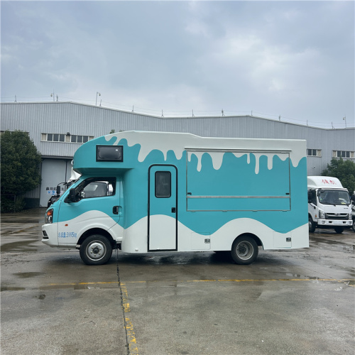 کامیون غذای سیب زمینی سرخ شده خیابانی برای فروش موبایل