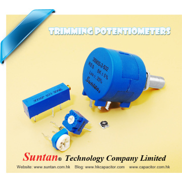 Suntan Trimming Potentiometers Lead Time Announcement