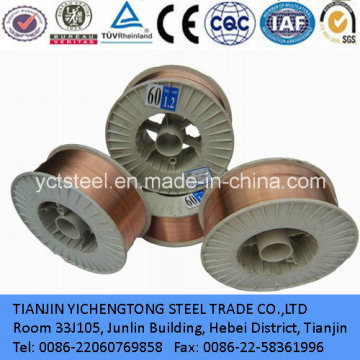 Er70s-6 Copper Coated Welding Wire with High Depositing Efficiency