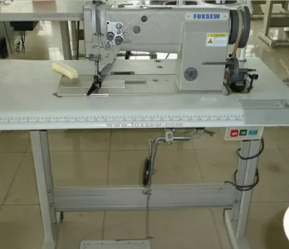 Double Needle Unison Feed Heavy-Duty Lockstitch Sewing Machine