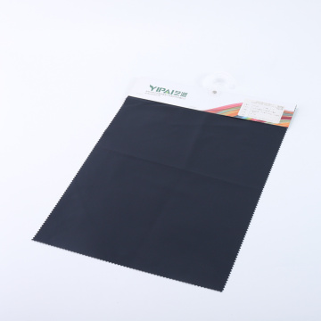 Zwart gerecycled polyester stof