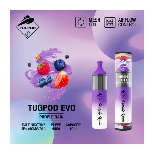 Nouveau tugboat evo jetable vape 4500 Puffs en gros