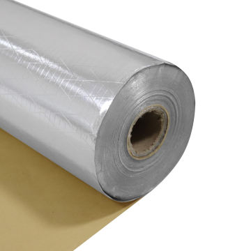 Reinforced Aluminum Foil Backed Kraft Paper with Scrim for Roof Decking and Attic Rafters