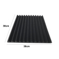 6Pcs/Set 30x30x2.5cm KTV Studio Acoustic Panel Tile Foam Soundproof Cushion Pad It also features the function of flame retardant