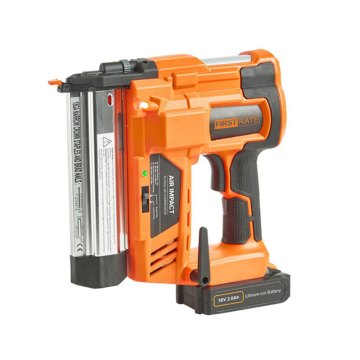 18V Li-ion Battery-Powered 2-in-1 Wooden Case Cordless Staple Gun & Nail Gun