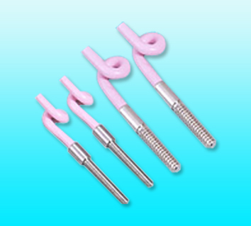 Ceramic Wave Eyelet (Ceramic Pigtail Guide) Snail Guides