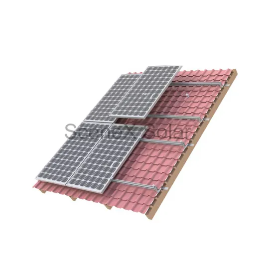 Customizable Stainless Steel Solar Mounting System (SS304/316) for Roof-mounted PV Solar Panels: Adjustable Mount Hooks