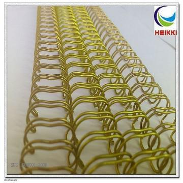 Nylon coated double loop binding wire