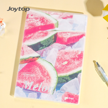 Joytop 101833 Wholesale Summer Jade PVC Notebook B5 with Lined Pages