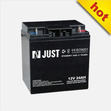 UPS Battery Deep Cycle Battery, VRLA Battery, Storage Battery, 12V 24ah