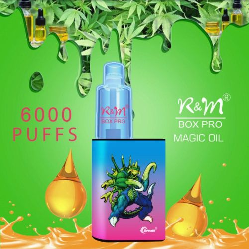 R &amp; M Box Pro 6000puffs अच्छी गुणवत्ता vape