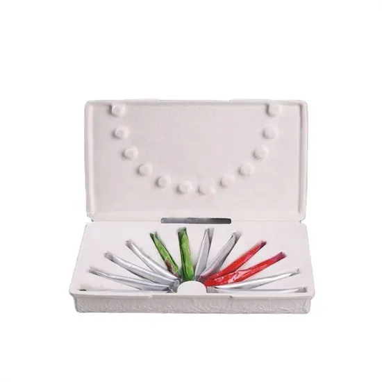 Recyclable Molded Fiber Pulp Paper Packaging Storage Box