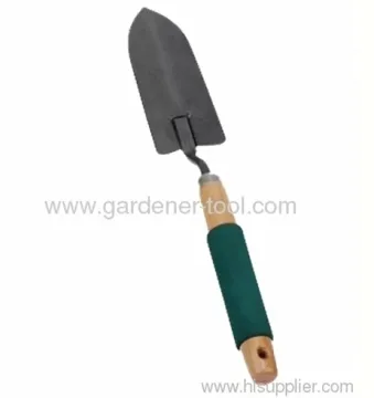 Small Garden Handle Shovel With Wood Grip 