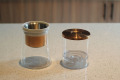 銅蓋ガラスコールド醸造コーヒーメーカー