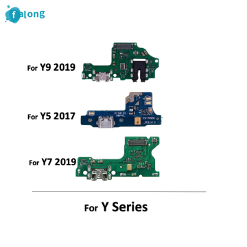 Ladeanschluss-Platine Teile Flex-Kabel mit Mikrofon für Huawei Y9/Y7/Y6 Pro/Y5 Lite/Prime GR5 2017-2019