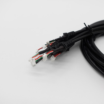 OEM ODM Custom USB-A إلى موصل JST مع كابل الزاوية اليمنى المفرط وتخفيف الإجهاد