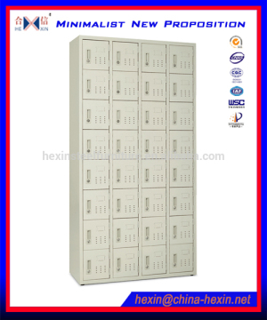 steel metal 32 doors locker metal wardrobe storage locker staff lockers