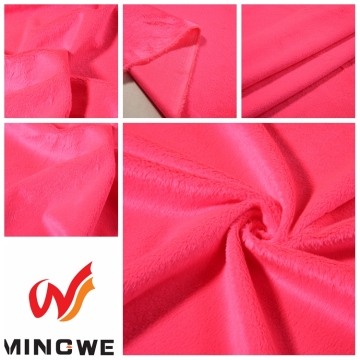 China manufacturer wholesale 100%polyester Coral Velvet Fabric