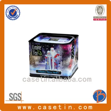 high quality metal tea tin for tin box for tea