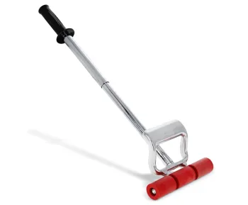 17" to 27" Extensible Heavy-Duty Flooring Seam Press Roller