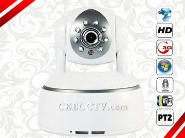 1/4" Color Cmos Sensor Mega Pixel Ptz Wireless Ir Cee P2p Ip Camera Cee-ip-003