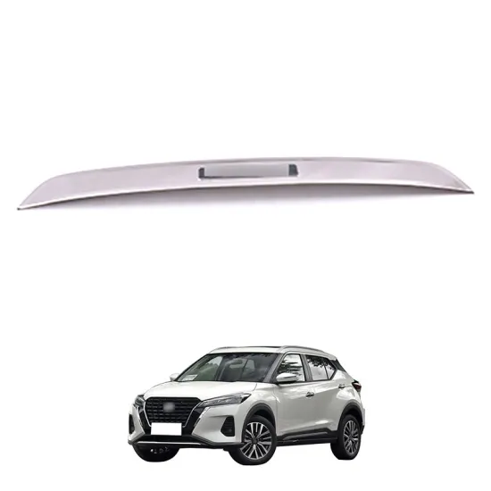 OEM Automotive Stainless Steel Chrome Exterior Accessories for Nissan Kicks Rear Trim