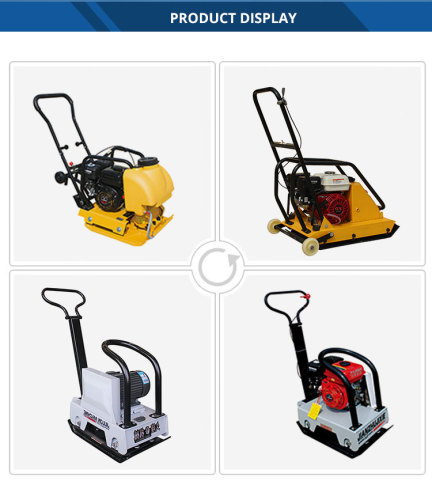 Factory Outlet Construction Machinery Walk-behind plate rammer