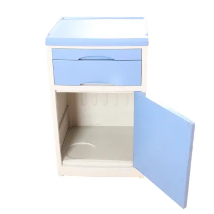 durable bedside locker ABS hospital bedside cabinet