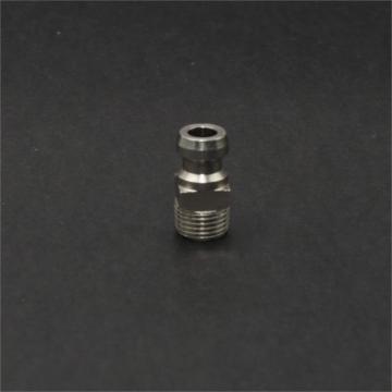 Interlacing air jet connector plug for barmag machinery