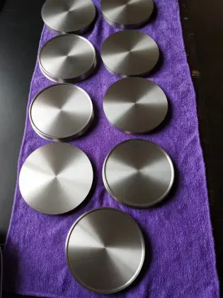 Tungsten target disk material