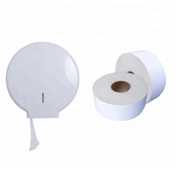 Комерційний туалетний папір Jumbo Roll 1 PLY White Tissue