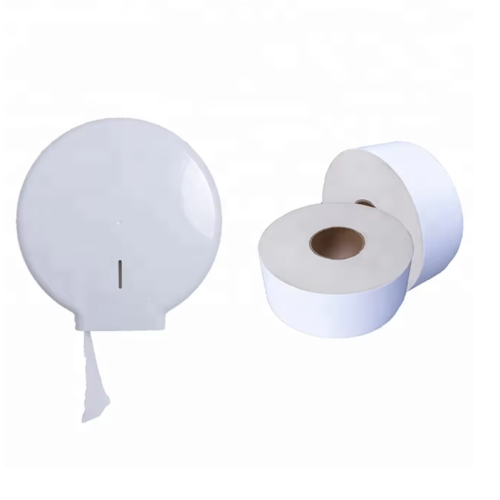 Комерційний туалетний папір Jumbo Roll 1 PLY White Tissue