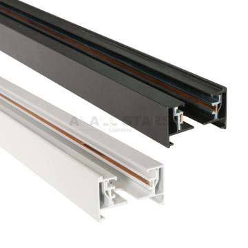 Sistema di illuminazione per binari in alluminio personalizzato per luci spot a LED interno commerciale