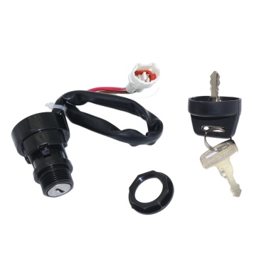 Yamaha ATV Ignition Key Switch for YFZ350 Banshee 1995-2001 and Big Bear YFM 350/400 Motorcycle, Electric Dirt Bike Replacement Part