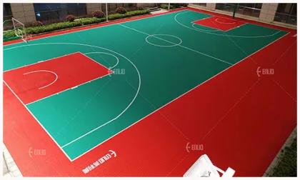 Enlio Outdoor Basketball Flooring Small Asterisk