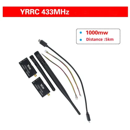 3DR LORa Digital 433/915MHz FPV Wireless Video Transmission System for Drone Video Camera: Transmitter and Receiver Kit