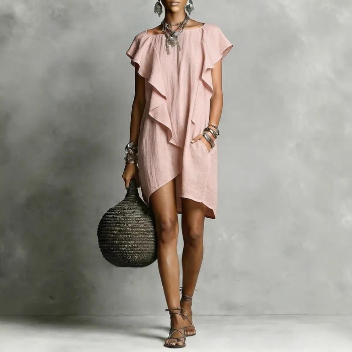 Vestidos macios e descontraídos projetados para o conforto feminino