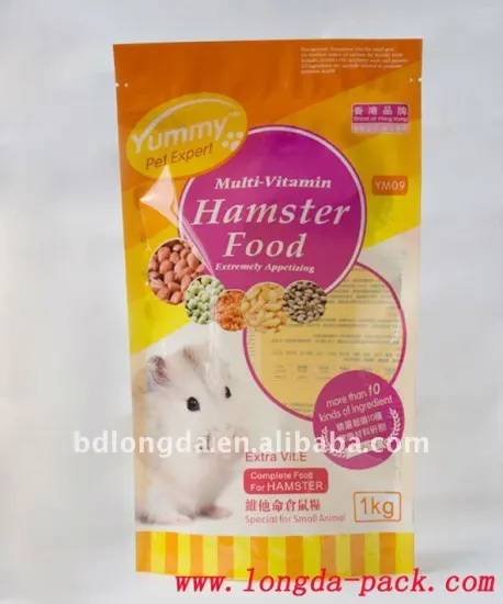 Cute pet food bag/pet cat food bag