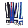 Custom Nylon Stripes Watch Strap