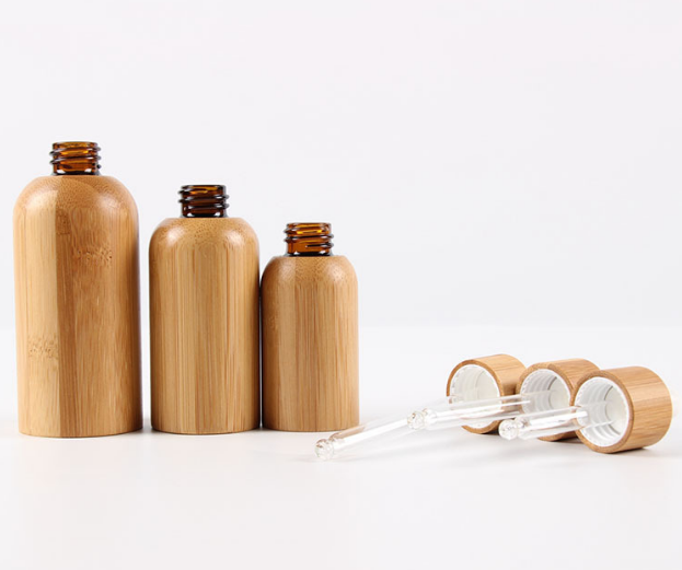 bamboo glass bottle